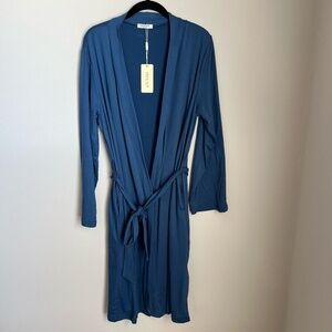 Blue Women's Robe